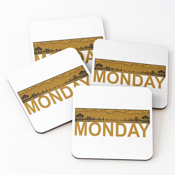 Item preview, Monday Nature Landscape Minimalist Aesthetic Design designed and sold by ChR-oman.