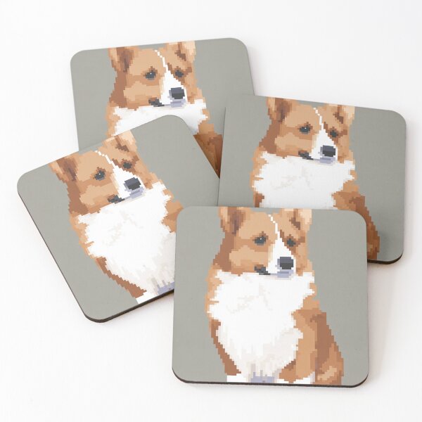 Item preview, Pixel Corgi  Cute Retro 8‑Bit Dog Art designed and sold by Pixel8Prints.