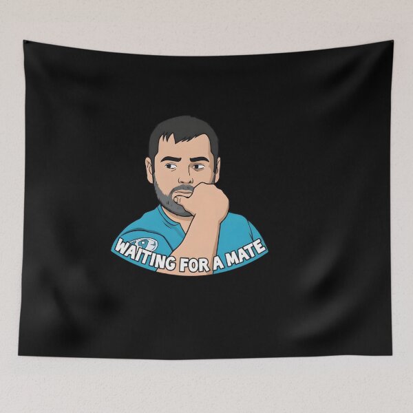Item preview, Waiting for a Mate Funny Meme Cartoon designed and sold by TshirtsOnline-.