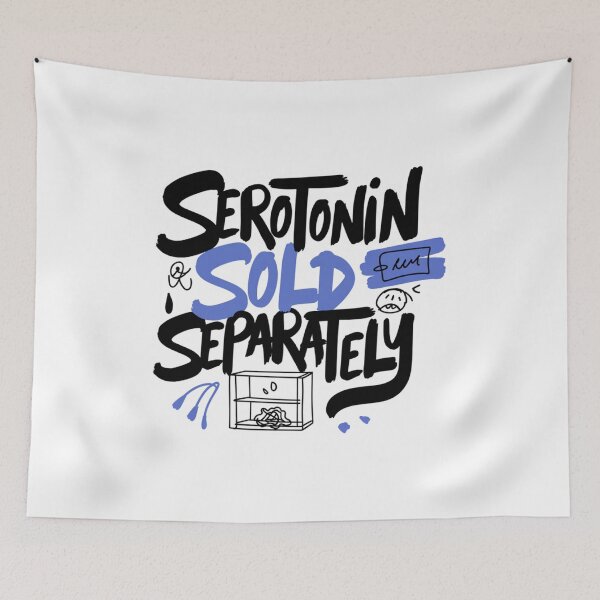 Item preview, Serotonin Sold Separately Aesthetic designed and sold by IslandTyped.