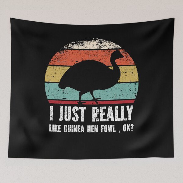 Item preview, Funny I Just Really Like Guinea Hen Fowl OK designed and sold by GabbyKash.