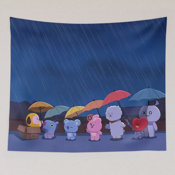 Item preview, Kpop in the rain designed and sold by Billy Morfo™.