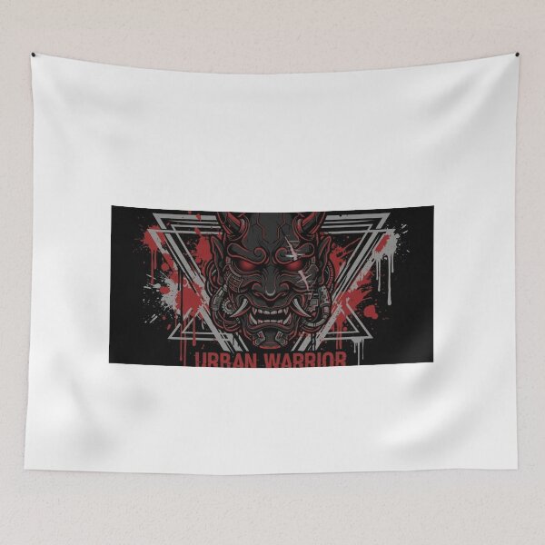 Item preview, Urban Warrior: Cyber Oni Mask Demon designed and sold by RickyStick.