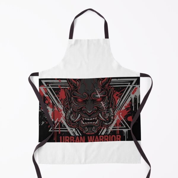 Item preview, Urban Warrior: Cyber Oni Mask Demon designed and sold by RickyStick.
