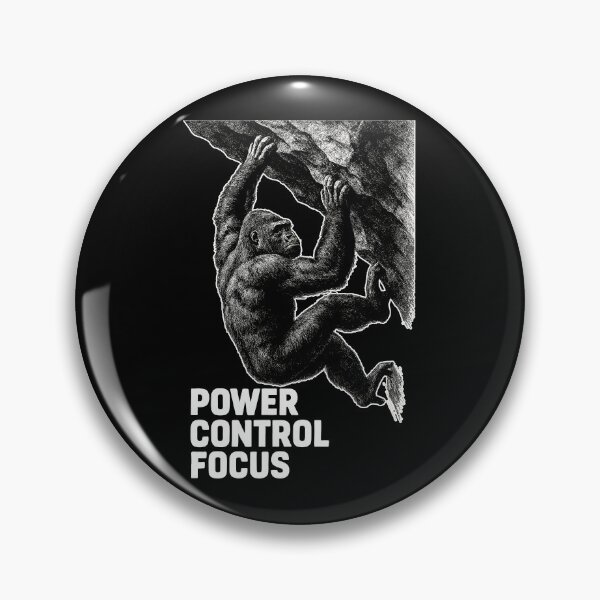 Item preview, Gorilla Bouldering: Power Control Focus Design designed and sold by Pineapple-Tree.