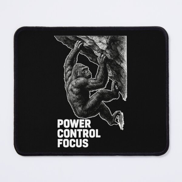 Item preview, Gorilla Bouldering: Power Control Focus Design designed and sold by Pineapple-Tree.