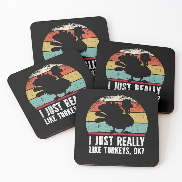 Item preview, Funny I Just Really Like Turkeys OK designed and sold by GabbyKash.