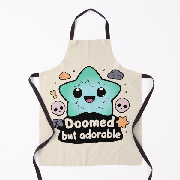 Item preview, Doomed But Adorable Cute Star Meme | Dark Funny Cosmic Sticker designed and sold by VectorJoy.