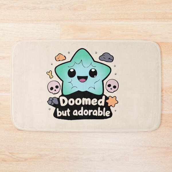 Item preview, Doomed But Adorable Cute Star Meme | Dark Funny Cosmic Sticker designed and sold by VectorJoy.