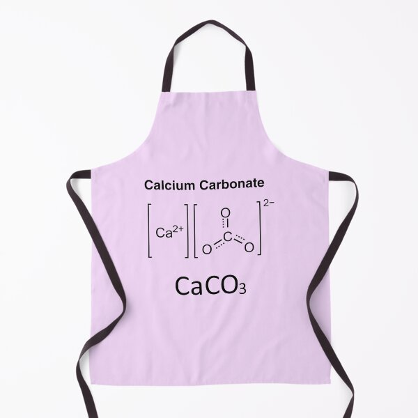 Item preview, Calcium Carbonate CaCO3 - Molecular Structure & Chemical Formula designed and sold by Surabhi Jain.