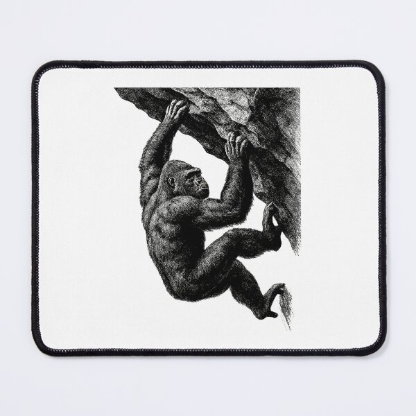 Item preview, Realistic Gorilla: Bouldering & Grip Strength designed and sold by Pineapple-Tree.