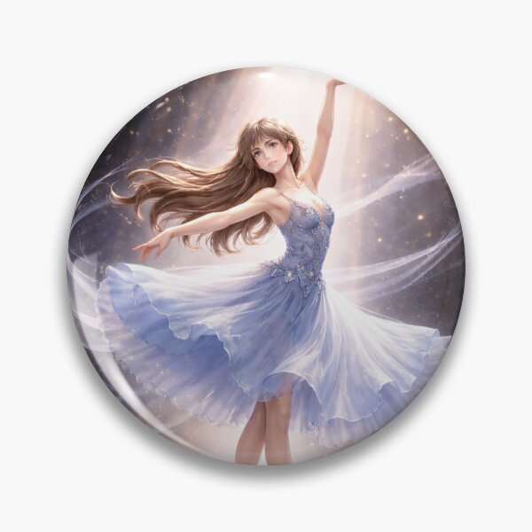 Item preview, The blue ballerina - dancing lovers - anime lovers designed and sold by Substance_life.