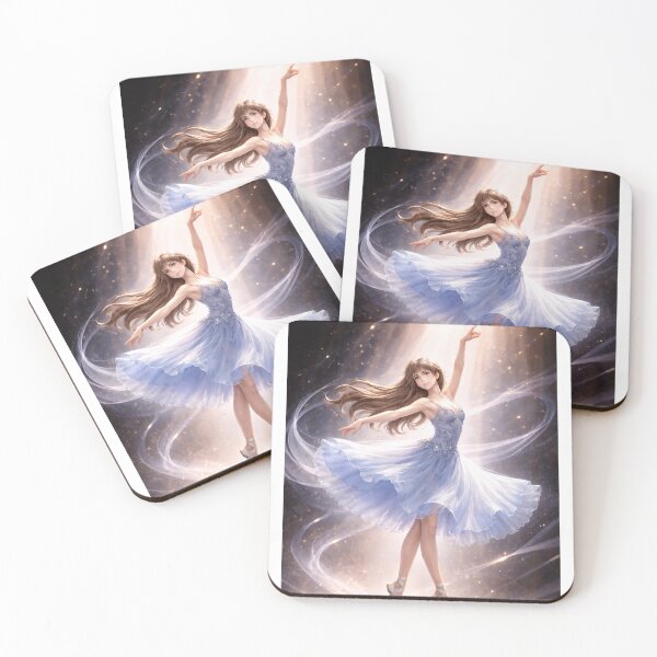 Item preview, The blue ballerina - dancing lovers - anime lovers designed and sold by Substance_life.