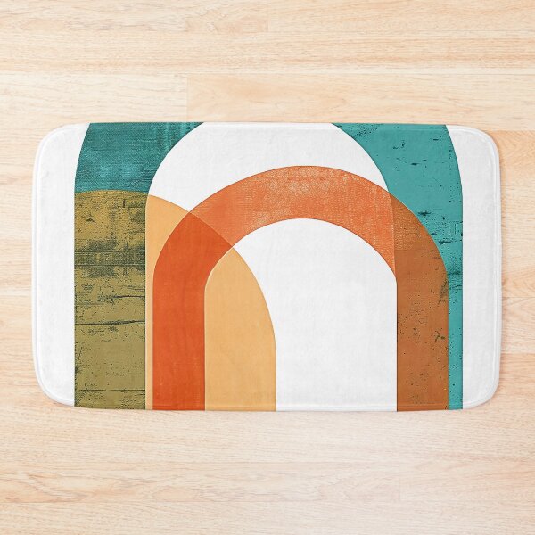 Item preview, Boho Teal-Green, Orange, And Yellow Designs Abstract designed and sold by DEC02.