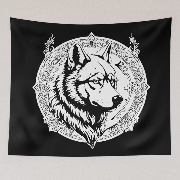 Item preview, wolf ornamental designed and sold by Brexmore3.