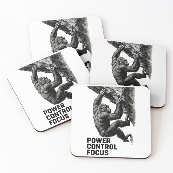 Item preview, Gorilla Bouldering: Power Control Focus Design designed and sold by Pineapple-Tree.