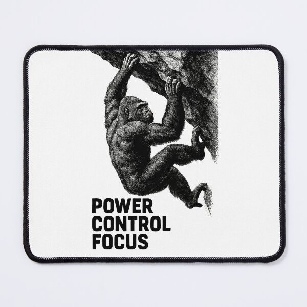 Item preview, Gorilla Bouldering: Power Control Focus Design designed and sold by Pineapple-Tree.
