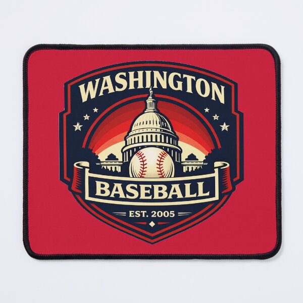 Item preview, Washington Baseball Vintage Badge 2005 Retro DC Capitol Dome Design designed and sold by GhostDawgs.