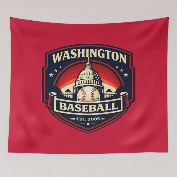 Item preview, Washington Baseball Vintage Badge 2005 Retro DC Capitol Dome Design designed and sold by GhostDawgs.