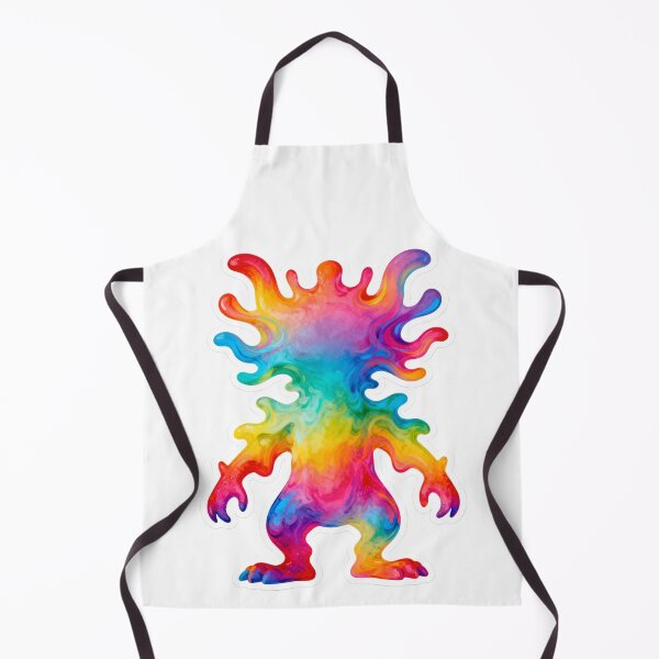 Item preview, Color Splash Monster – Abstract Neon Creature Paint Art Design designed and sold by PLUSHIWORLDtm.