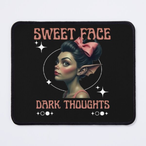 Item preview, Sweet Face Dark Thoughts designed and sold by Antik by Schulz.