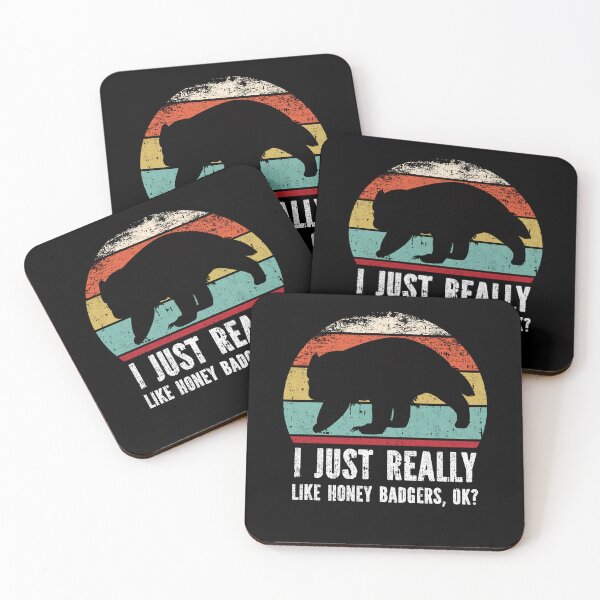 Item preview, Funny I Just Really Like Honey Badgers OK designed and sold by GabbyKash.