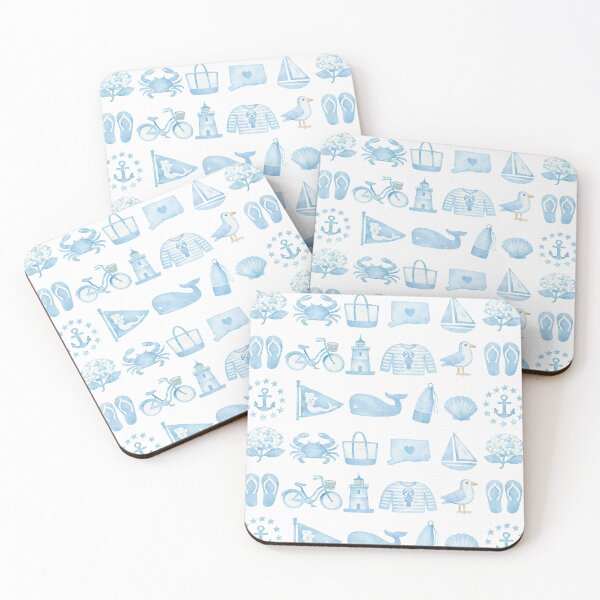 Item preview, Light blue CT coastline designed and sold by cityette.