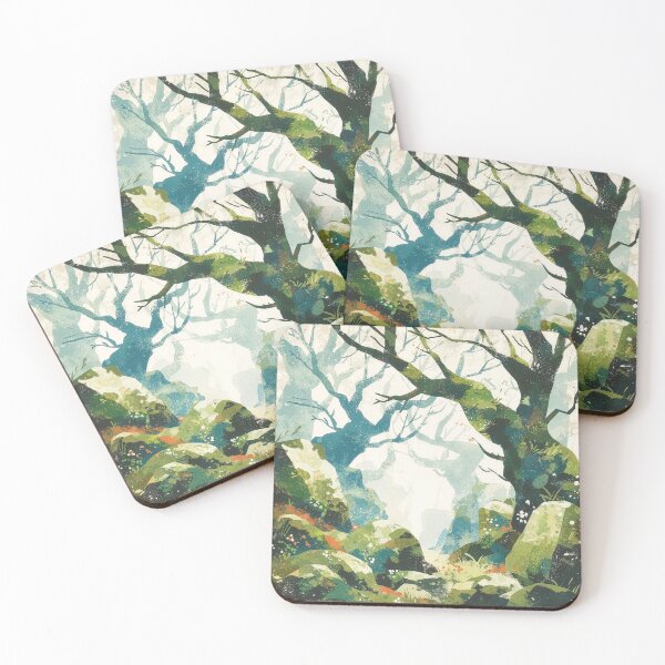 Item preview, Whispering Moss Forest Path designed and sold by Dusk Atelier.