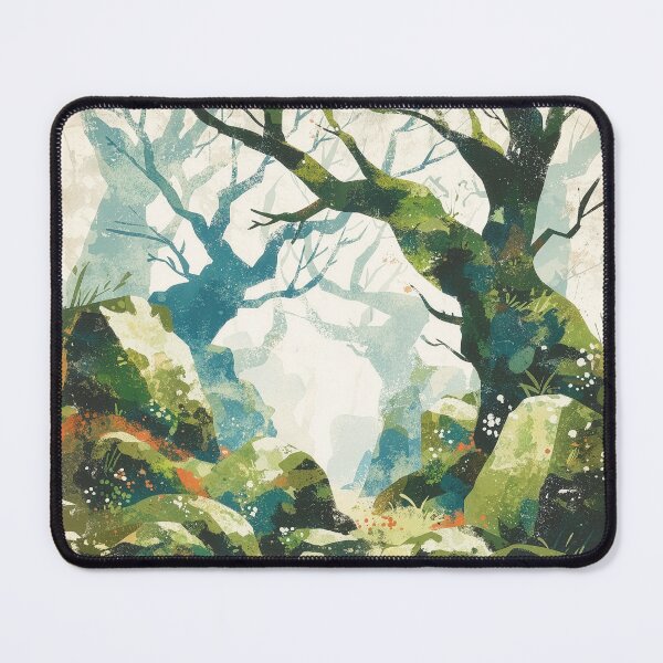 Item preview, Whispering Moss Forest Path designed and sold by Dusk Atelier.