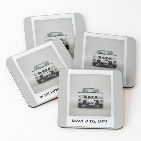 Item preview, Nissan Patrol Safari Y61 Off-Road 4x4 Retro Polaroid Style designed and sold by Motorline44.