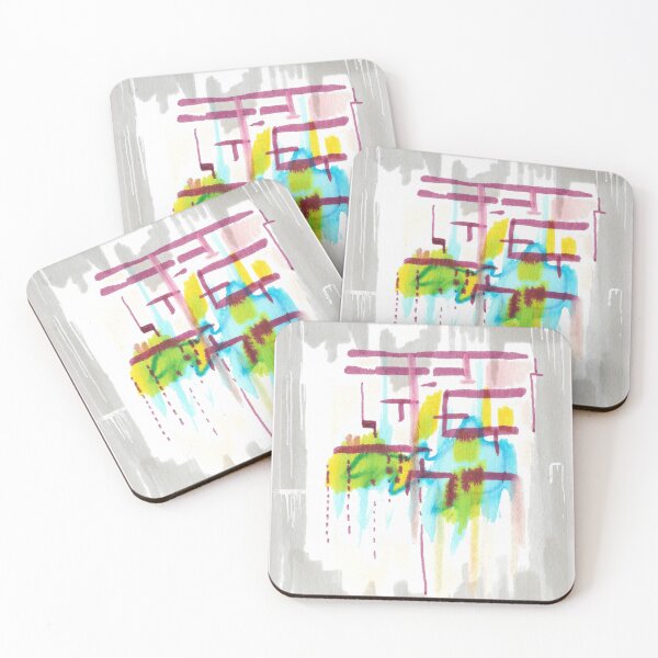 Item preview, abstraction designed and sold by ShePaintsMusic.