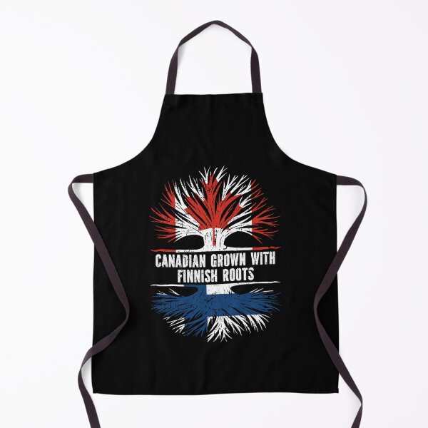 Item preview, Canadian Grown with Finnish Roots Canada Flag designed and sold by CosmoKitsch.