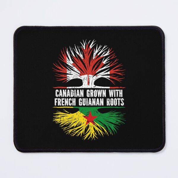 Item preview, Canadian Grown with French Guianan Roots Canada Flag designed and sold by CosmoKitsch.