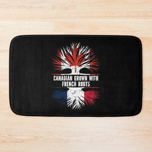 Item preview, Canadian Grown with French Roots Canada Flag designed and sold by CosmoKitsch.