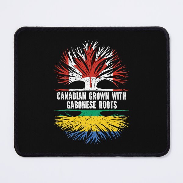 Item preview, Canadian Grown with Gabonese Roots Canada Flag designed and sold by CosmoKitsch.
