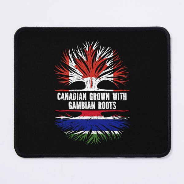 Item preview, Canadian Grown with Gambian Roots Canada Flag designed and sold by CosmoKitsch.