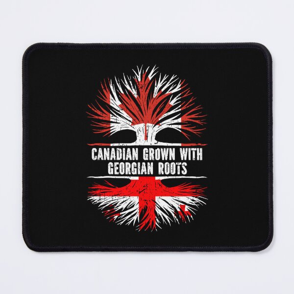 Item preview, Canadian Grown with Georgian Roots Canada Flag designed and sold by CosmoKitsch.