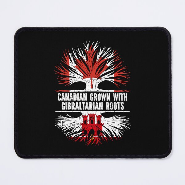 Item preview, Canadian Grown with Gibraltarian Roots Canada Flag designed and sold by CosmoKitsch.