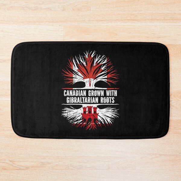 Item preview, Canadian Grown with Gibraltarian Roots Canada Flag designed and sold by CosmoKitsch.