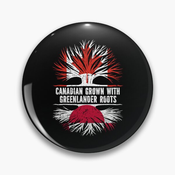 Item preview, Canadian Grown with Greenlander Roots Canada Flag designed and sold by CosmoKitsch.