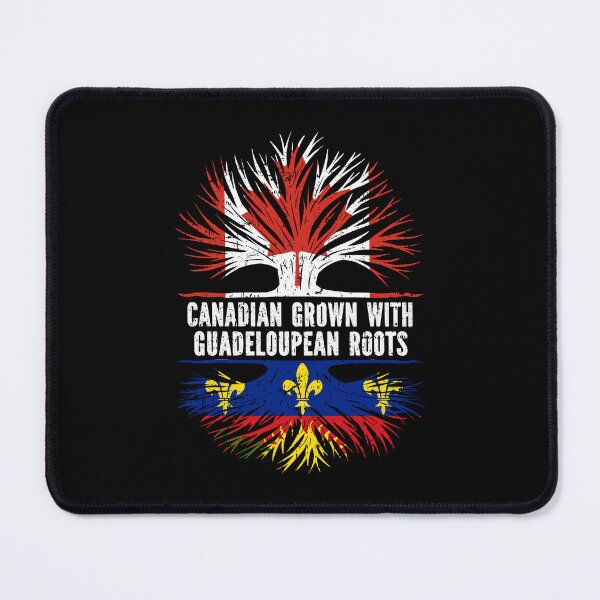 Item preview, Canadian Grown with Guadeloupean Roots Canada Flag designed and sold by CosmoKitsch.