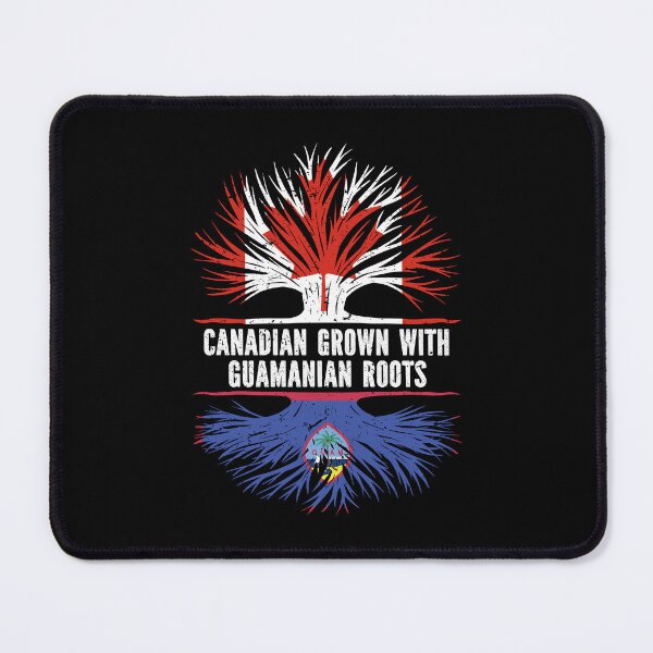 Item preview, Canadian Grown with Guamanian Roots Canada Flag designed and sold by CosmoKitsch.