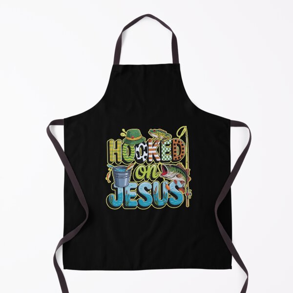 Item preview, Hooked On Jesus Christian Faith Fishing designed and sold by WoodburyLake.