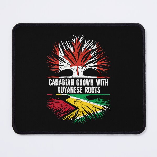 Item preview, Canadian Grown with Guyanese Roots Canada Flag designed and sold by CosmoKitsch.