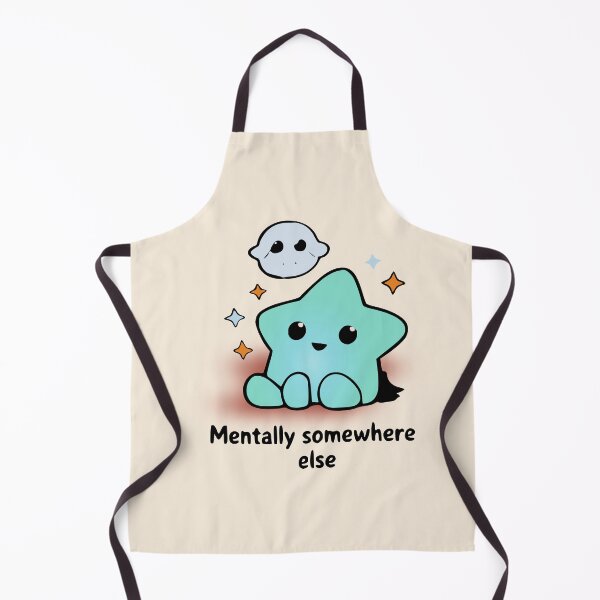 Item preview, Mentally Somewhere Else Cute Star Meme | Dissociation Aesthetic Sticker designed and sold by VectorJoy.