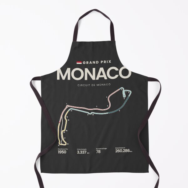 Item preview, Monaco Circuit Map designed and sold by aio.