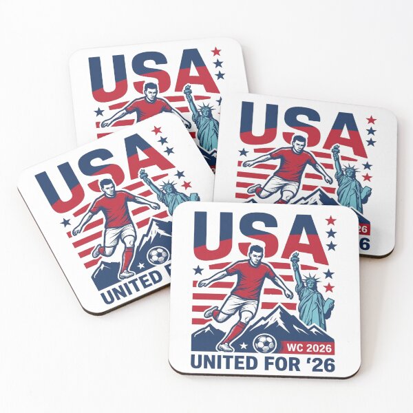 Item preview, USA Soccer 2026 - United For '26 Liberty & Mountains designed and sold by TicoInk.
