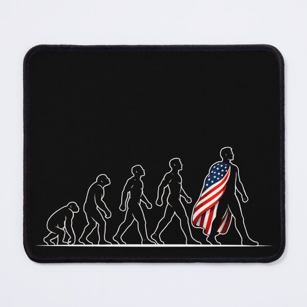 Item preview, American Evolution Silhouette Flag Pride Car Sticker Design designed and sold by ArcanePrintsxo.