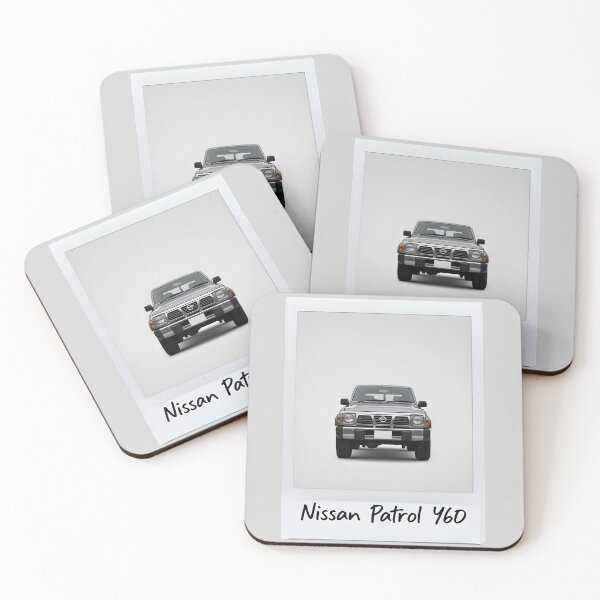 Item preview, Nissan Patrol Y60 Retro 4x4 Off-Road Classic Polaroid Style designed and sold by Motorline44.