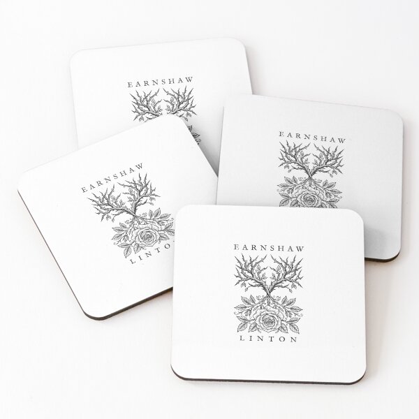 Item preview, Earnshaw Linton Wuthering Heights Botanical Line Art designed and sold by Fenay Designs.